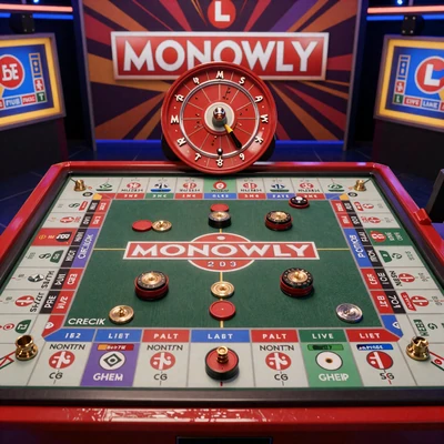 Monopoly Live Game Show mit Mr Monopoly und Gl&uuml;cksrad